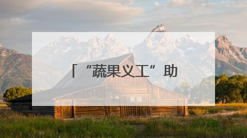 “蔬果义工”助力乡村振兴，归国人员反哺家乡，“果蔬村”村美民富香飘远近