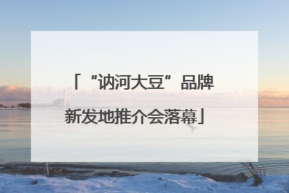 “讷河大豆”品牌新发地推介会落幕