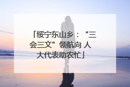 绥宁东山乡：“三会三文”领航向 人大代表助农忙