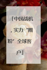 中国战机，实力“圈粉”全球客户