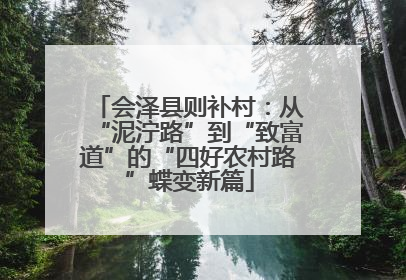 会泽县则补村：从“泥泞路”到“致富道”的“四好农村路”蝶变新篇