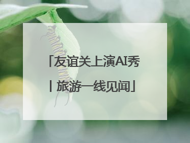 友谊关上演AI秀丨旅游一线见闻
