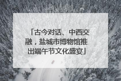 古今对话、中西交融，盐城市博物馆推出端午节文化盛宴
