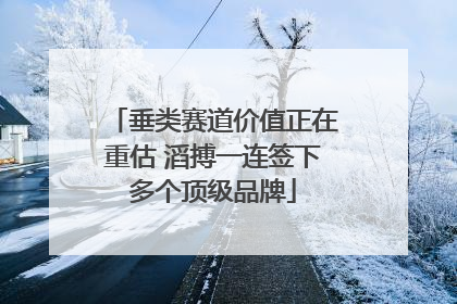 垂类赛道价值正在重估 滔搏一连签下多个顶级品牌