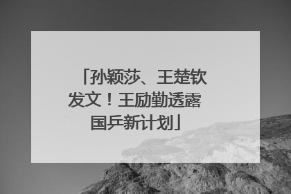 孙颖莎、王楚钦发文！王励勤透露国乒新计划
