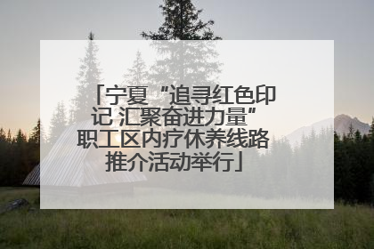 宁夏“追寻红色印记 汇聚奋进力量”职工区内疗休养线路推介活动举行