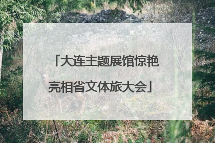 大连主题展馆惊艳亮相省文体旅大会