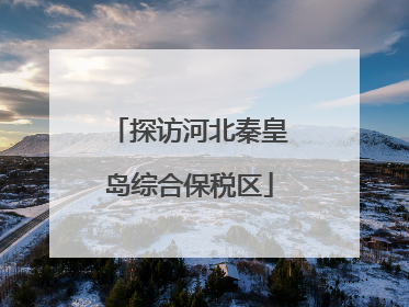 探访河北秦皇岛综合保税区