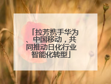 拉芳携手华为、中国移动，共同推动日化行业智能化转型