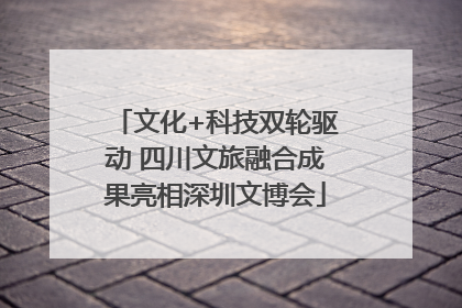 文化+科技双轮驱动 四川文旅融合成果亮相深圳文博会