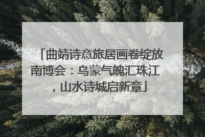 曲靖诗意旅居画卷绽放南博会：乌蒙气魄汇珠江，山水诗城启新章
