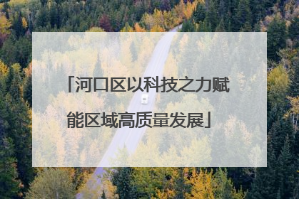 河口区以科技之力赋能区域高质量发展