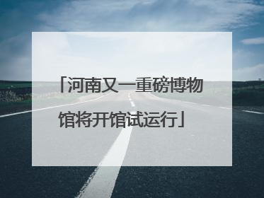河南又一重磅博物馆将开馆试运行