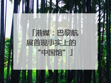 港媒：巴黎航展首现事实上的“中国馆”