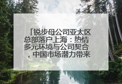 锐步母公司亚太区总部落户上海：热情多元环境与公司契合，中国市场潜力带来重要机遇