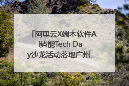 阿里云X端木软件Al势能Tech Day沙龙活动落地广州 邀您共启AI势能