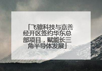 飞骧科技与嘉善经开区签约华东总部项目，赋能长三角半导体发展
