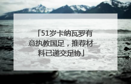 51岁卡纳瓦罗有意执教国足，推荐材料已递交足协