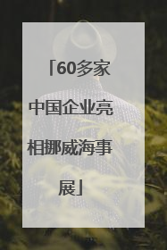 60多家中国企业亮相挪威海事展